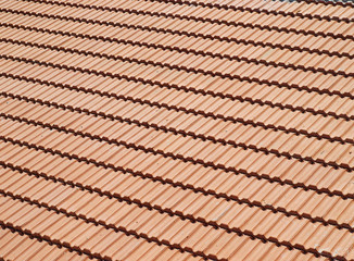 Clay tile roof
