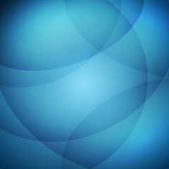 Naklejka premium Abstract blue light vector background