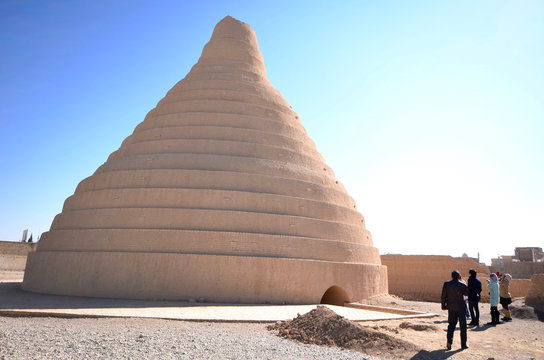 Ancient Ice House in Abarkuh, Iran