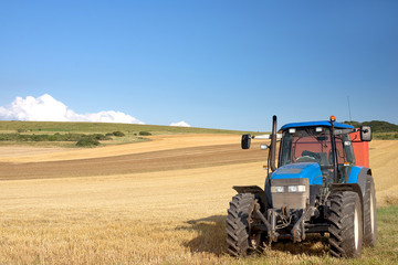 tracteur et sa remorque