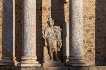 Merida, A world heritage site in Spain. On the camino de santiago 