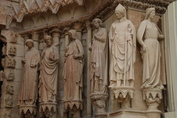 Fototapeta na wymiar Cathédrale Reims