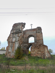 Ruins of the curch, Voha, Kostroma Region, Russia
