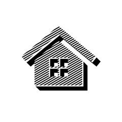 ikona ze wzorku pasków i kresek