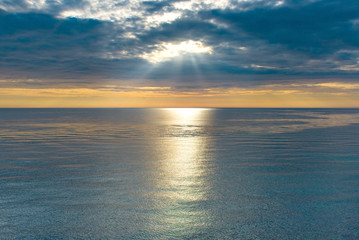 Beautiful sea landscape. Composition of nature.