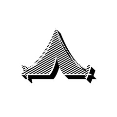 ikona ze wzorku pasków i kresek © vempireart