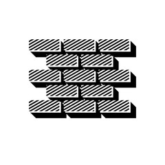 ikona ze wzorku pasków i kresek