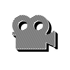 ikona ze wzorku pasków i kresek