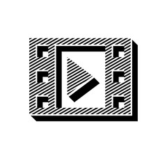 ikona ze wzorku pasków i kresek