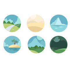Landscape icon