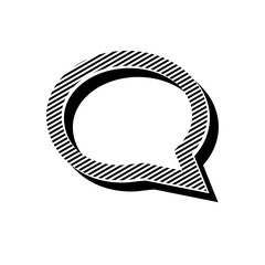 ikona ze wzorku pasków i kresek © vempireart