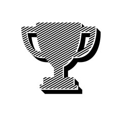 ikona ze wzorku pasków i kresek