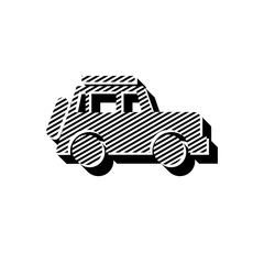 ikona ze wzorku pasków i kresek © vempireart