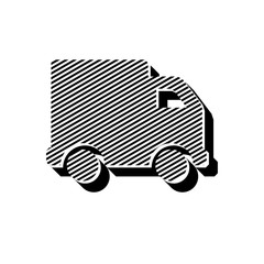 ikona ze wzorku pasków i kresek © vempireart