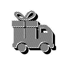 ikona ze wzorku pasków i kresek © vempireart