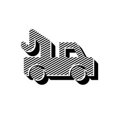 ikona ze wzorku pasków i kresek © vempireart