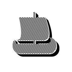 ikona ze wzorku pasków i kresek © vempireart