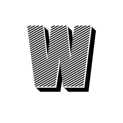 ikona ze wzorku pasków i kresek © vempireart