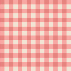 pink color seamless gingham pattern