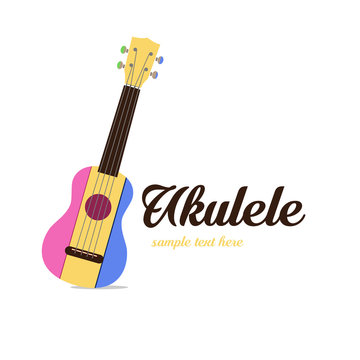 Logo ukulele colors