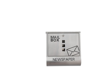 Mail and newspaper box on the wall