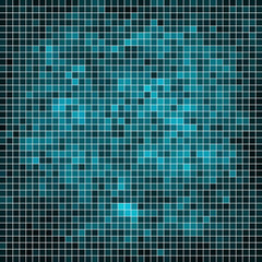 abstract vector square pixel mosaic background