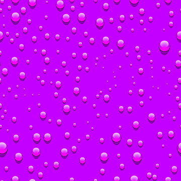 Water drops seamless pattern.