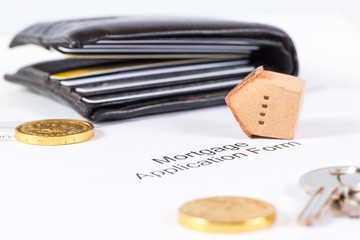 House and document, invesment and realestate concept