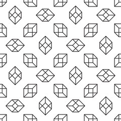 simless cubic pattern