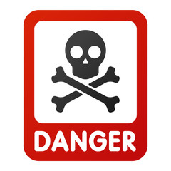 Danger warning attention sign icon