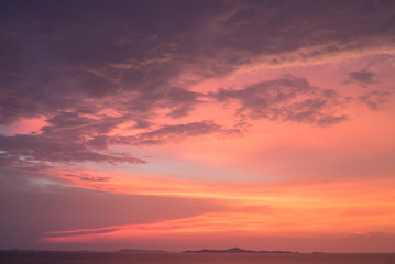 Sunset at Sattahip (Thailan)