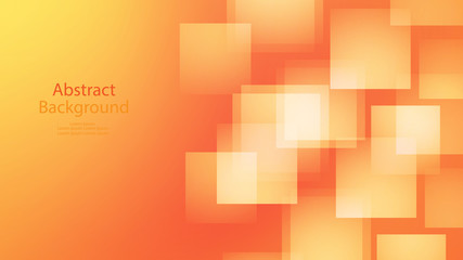 Fototapeta na wymiar warm and orange color background abstract art vector