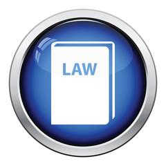 Law book icon