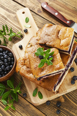 Pie with berries