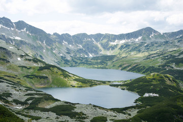 Naklejka na ściany i meble Beautiful sights in the national park in the Tatras