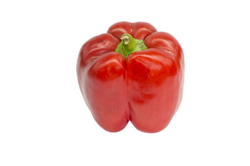 fresh pepper on a white background