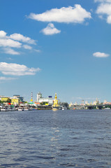 Obraz premium View on the Dnieper river. Kiev. Ukraine.