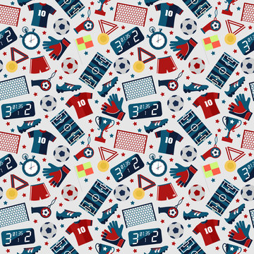 Sport football pattern