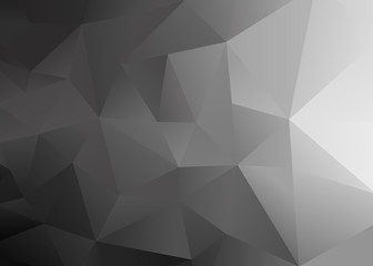 Abstract Low Poly Black Background 
