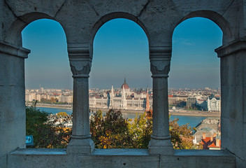 View on Budapest, capital of Hungary