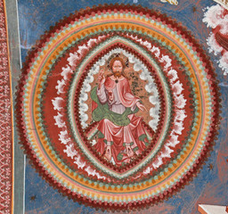 Cristo glorioso con le piaghe della Passione, chiesa di Sant'Elena presso Nova Ponente