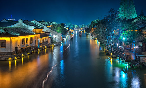 Wuzhen At Night