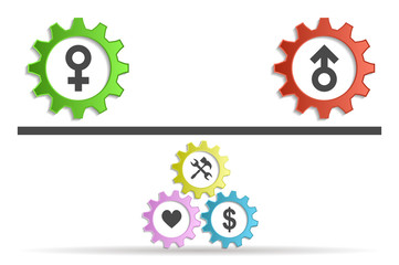 equality between male and female background