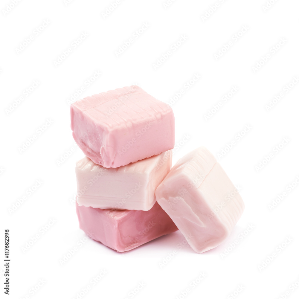 Canvas Prints Chewing gum candy isolated