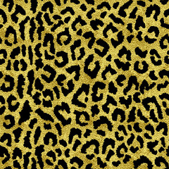 gold leopard pattern
