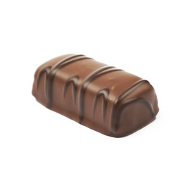 Chocolate confection candy isolated