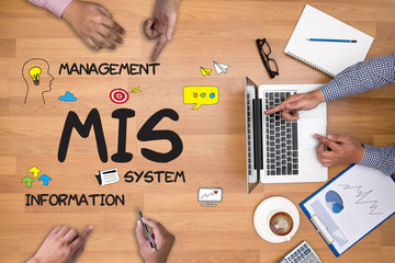 MIS  Management Information System  Data Development Information © onephoto