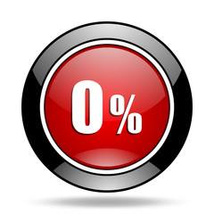 0 percent icon