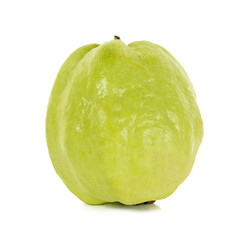 Guava fruit isolated on the white background
