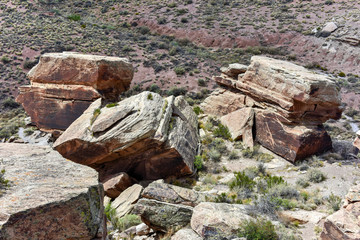 Newspaper Rock - Petrified Forest National Park